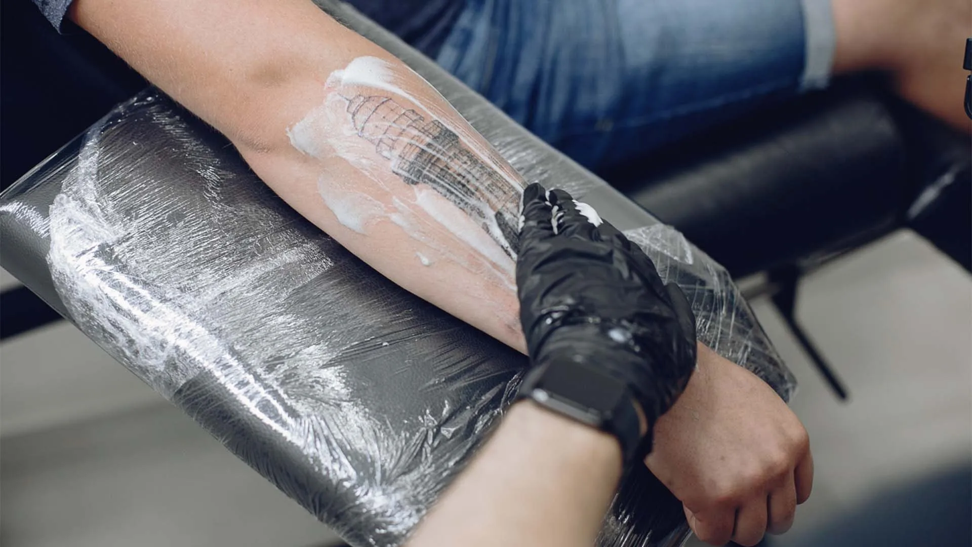 Keep your tattoo clean and moisturized
