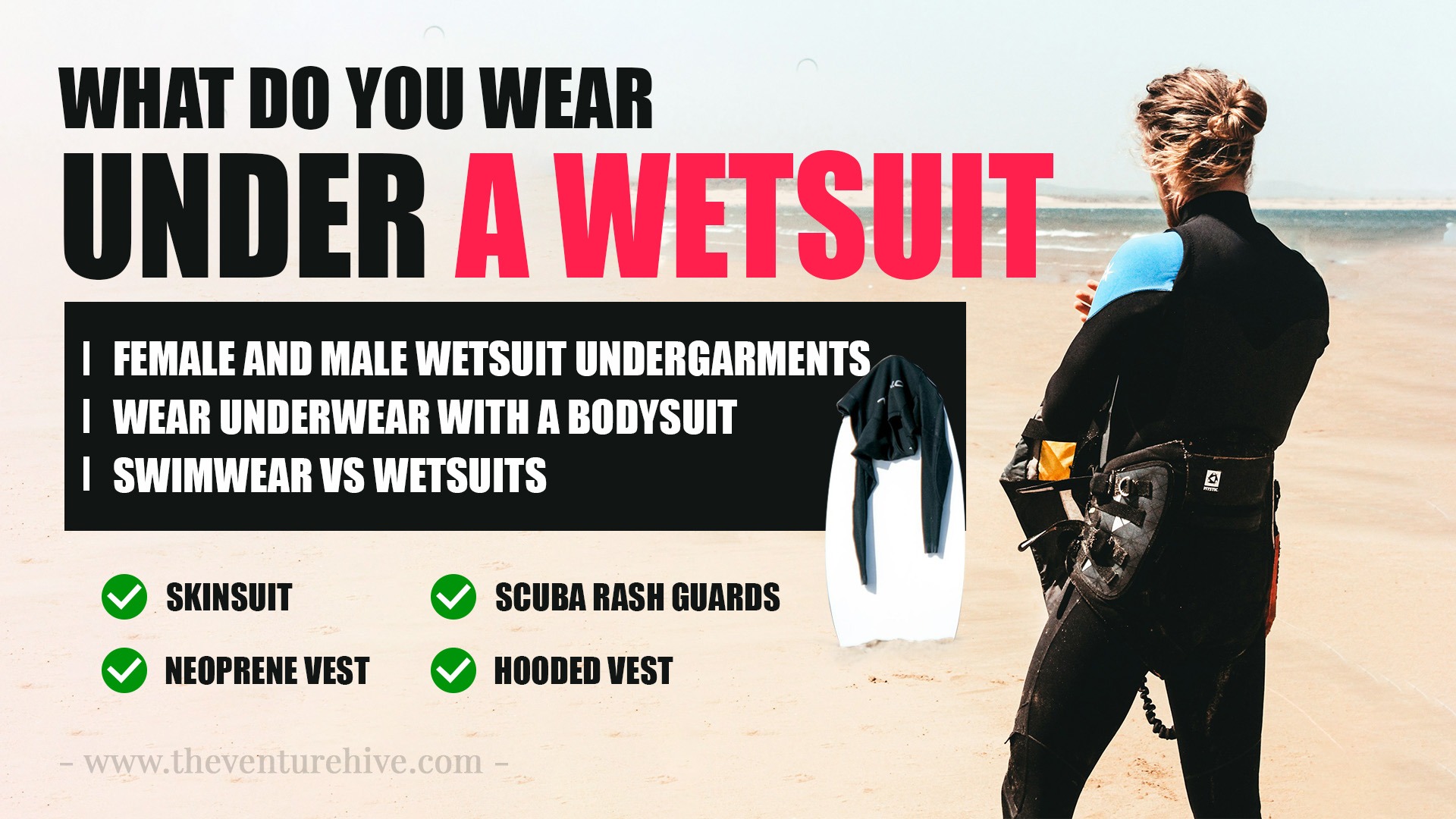 what do you wear under a wetsuit