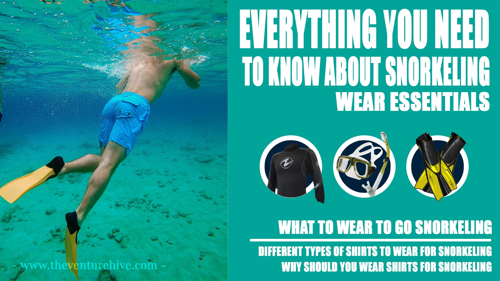 What to wear to go snorkeling